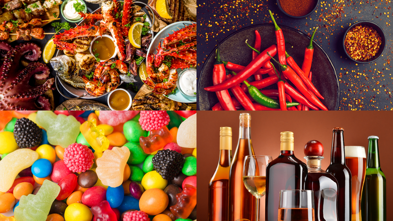 Những thực phẩm gây viêm, kích ứng không tốt cho người mới bắn tàn nhang