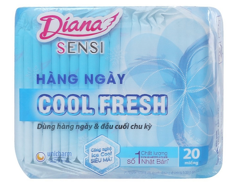 Băng vệ sinh cool fresh dùng hàng ngày có tốt không