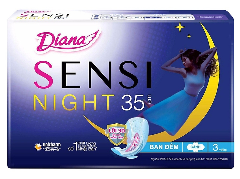 Băng vệ sinh Diana Cool Fresh Night