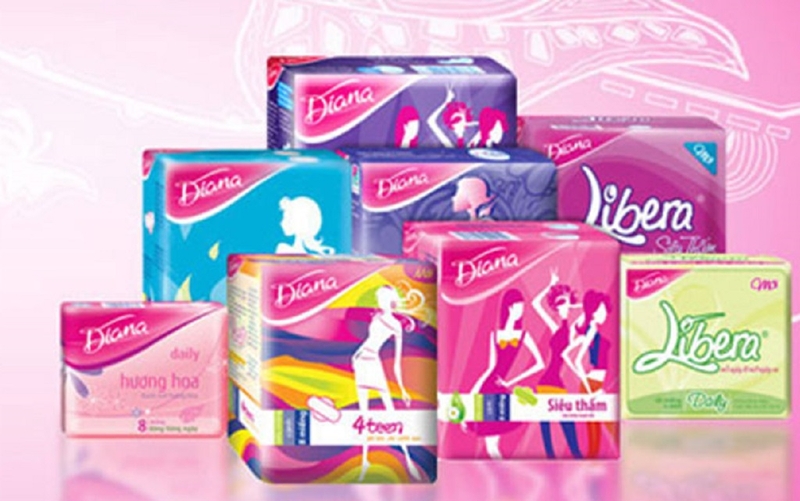 Băng vệ sinh diana đa dạng mẫu mã