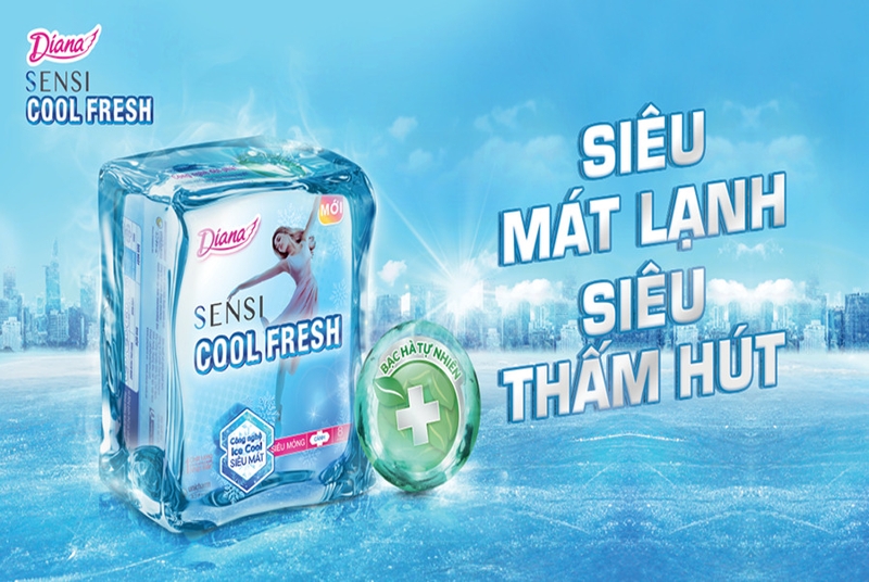 Diana Sensi Cool Fresh siêu mát lạnh 2
