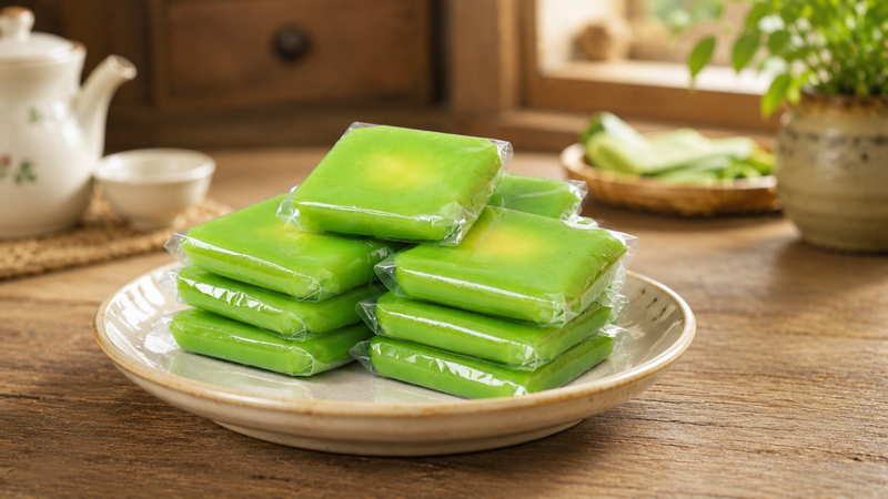 Bánh cốm có độ ẩm cao nên dễ giảm chất lượng nếu bảo quản không đúng