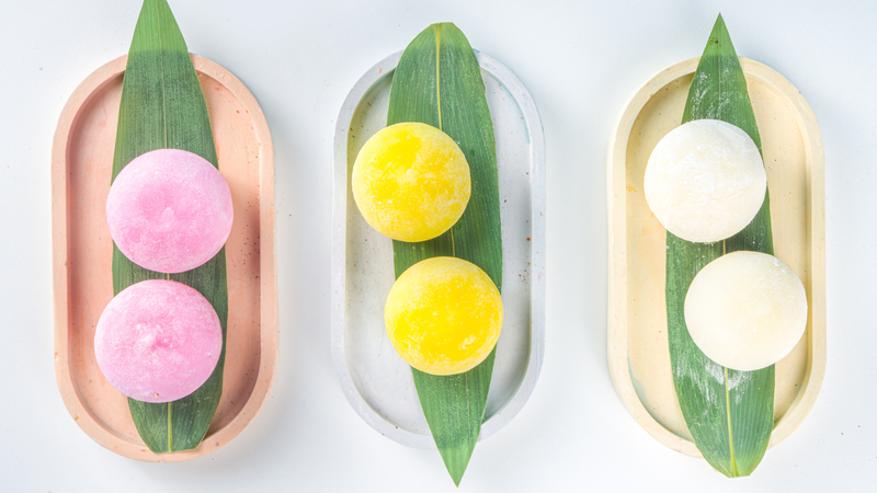 Bánh mochi là một loại bánh dẻo truyền thống của Nhật Bản