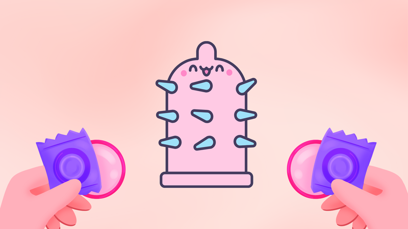 Bao cao su có gai là loại bao được thiết kế với các chấm nổi, hạt gai nhỏ hoặc đường gân trên bề mặt