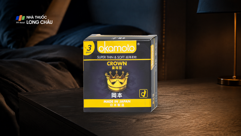 Bao cao su Okamoto Crown