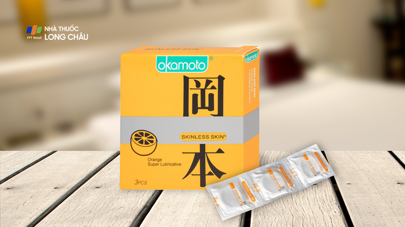 Okamoto Skinless Skin Orange