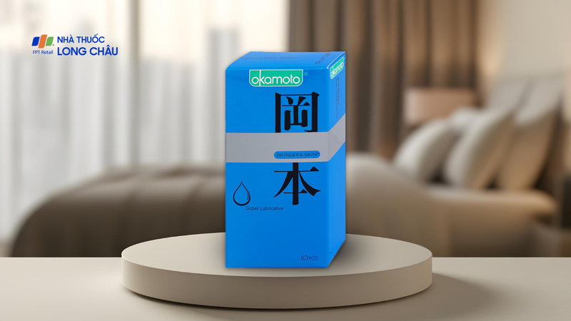 Bao cao su Okamoto Skinless Skin Super Lubricative giá tốt
