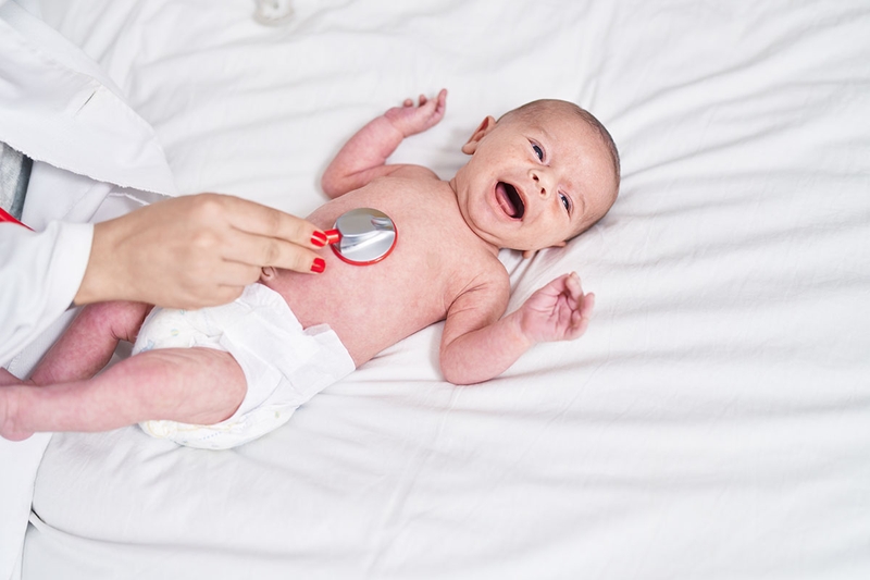 Siêu âm cho thấy cấu trúc tim, hỗ trợ chẩn đoán dị tật bẩm sinh