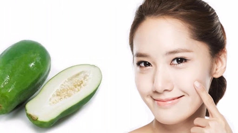 Bật mí bí quyết trị nám bằng đu đủ xanh an toàn và hiệu quả nhất