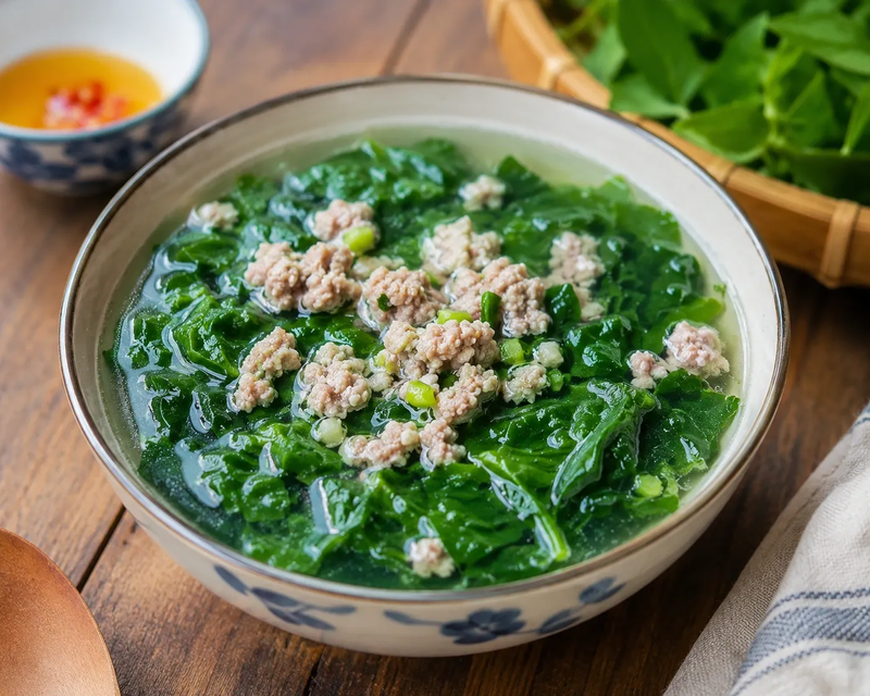 Bầu 3 tháng đầu nên hạn chế ăn rau ngót