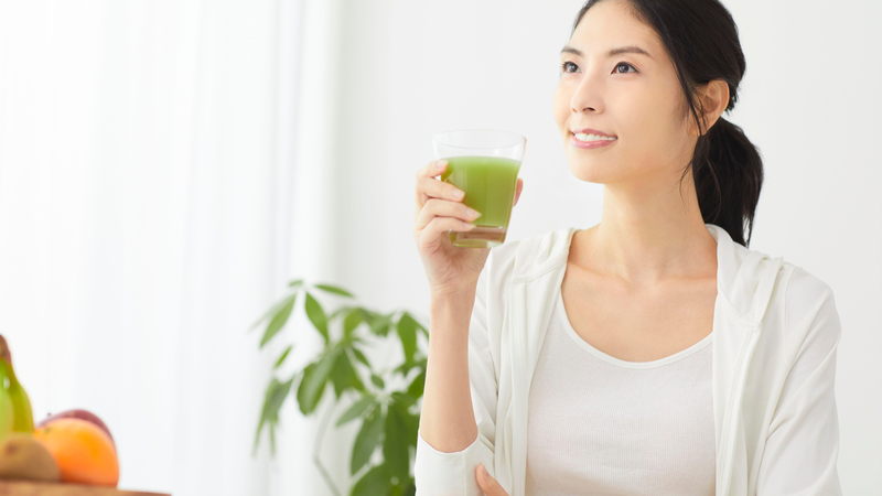 Mẹ bầu có thể ăn sinh tố dưa gang với sữa chua hoặc sữa tươi không đường