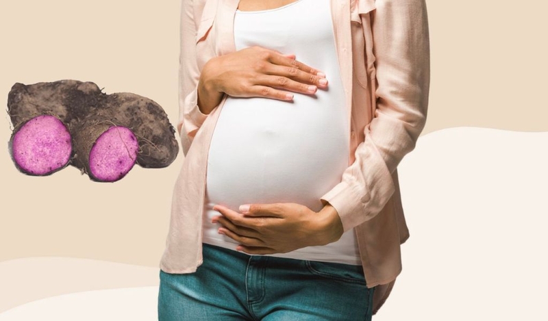 Bầu ăn khoai mỡ được không? Cách sử dụng khoai mỡ tốt cho mẹ bầu? 1