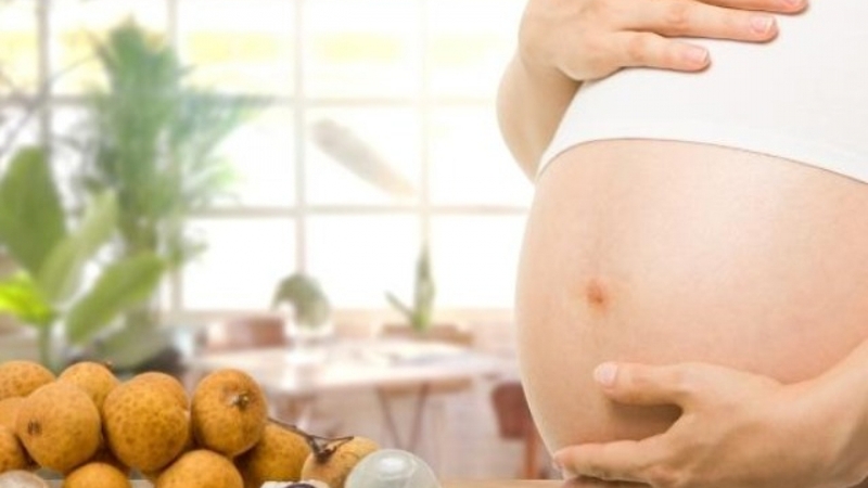 Giải đáp bà bầu ăn nhãn được không 2
