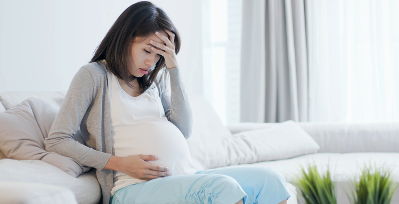 Ho nhiều khiến mẹ bầu thấy mệt mỏi và căng thẳng