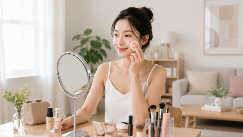 Lớp nền mỏng nhẹ phù hợp cho trang điểm hàng ngày