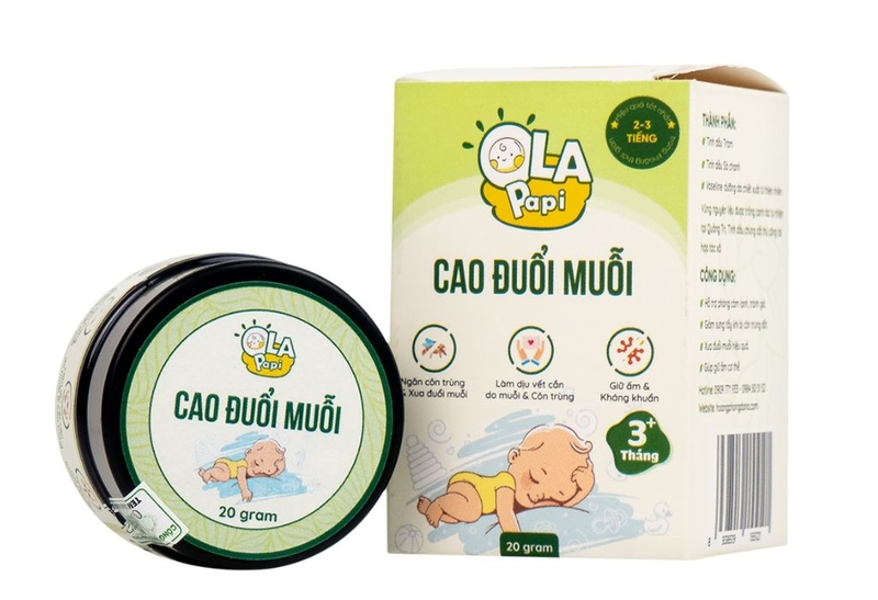 Bé bị muỗi cắn có sao không? Chọn cao đuổi muỗi cho bé phù hợp nhất 2