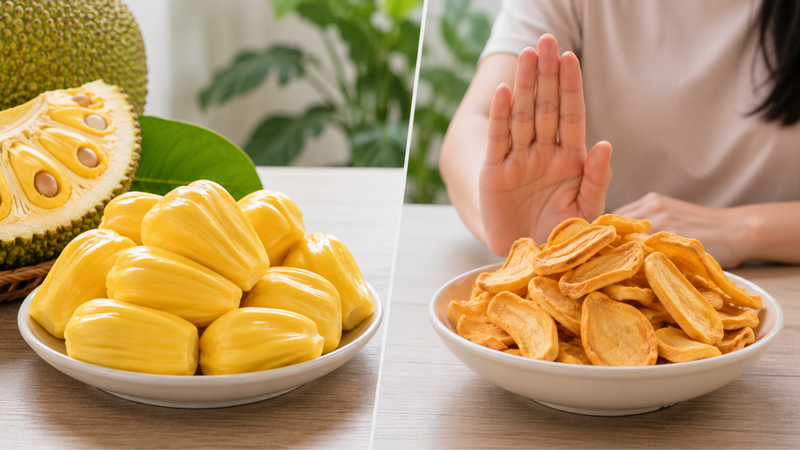 Nên ăn mít tươi thay vì các sản phẩm chế biến sẵn nhiều đường