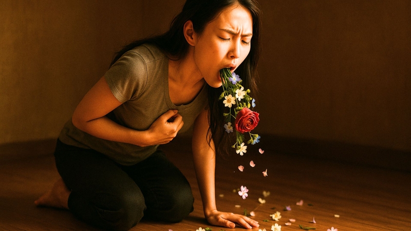 Hanahaki trong tác phẩm văn học được hiểu là “căn bệnh nôn ra hoa”