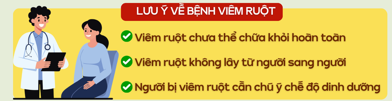 Bệnh viêm ruột tái phát liên tục, tiềm ẩn nhiều rủi ro nguy hiểm 10