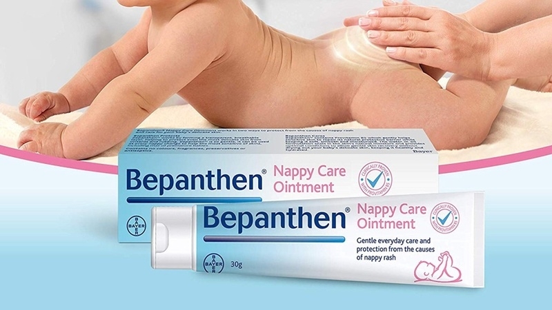 Sử dụng Bepanthen theo hướng dẫn của nhà sản xuất