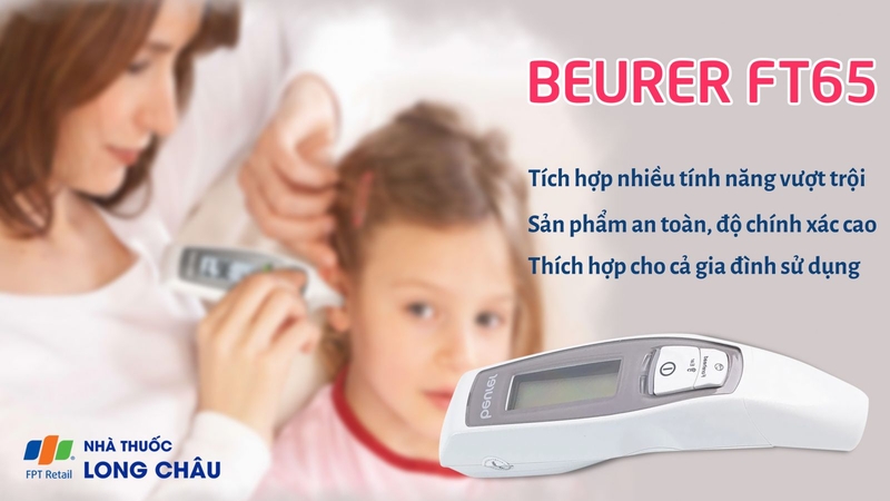 BEURER - FT65 NHIỆT KẾ ĐIỆN TỬ ĐO TAI TRÁN