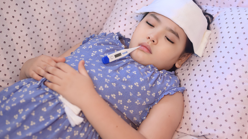 Khi bạn bắt đầu có sốt cao, đau đầu, ho khan, đau mỏi cơ nên test cúm A/B