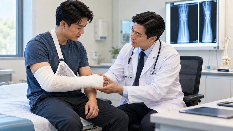 Tuân thủ hướng dẫn điều trị giúp hạn chế biến chứng sau gãy xương