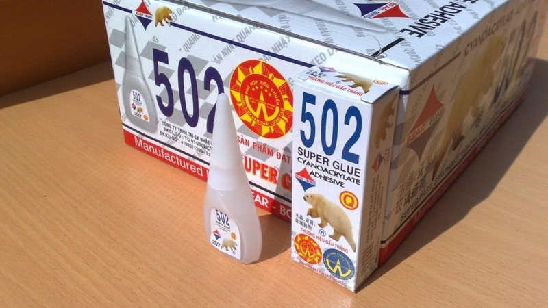 Lưu ý khi sử dụng keo 502