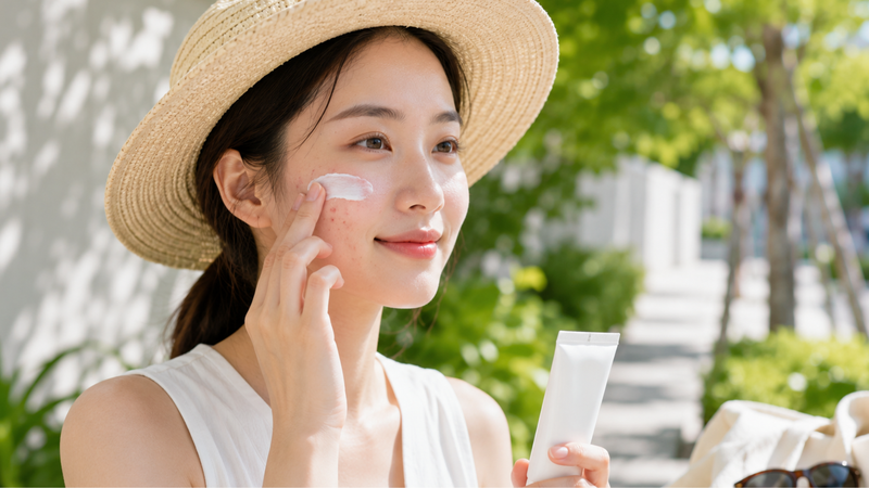 Kem chống nắng giúp bảo vệ da và hạn chế thâm sau mụn