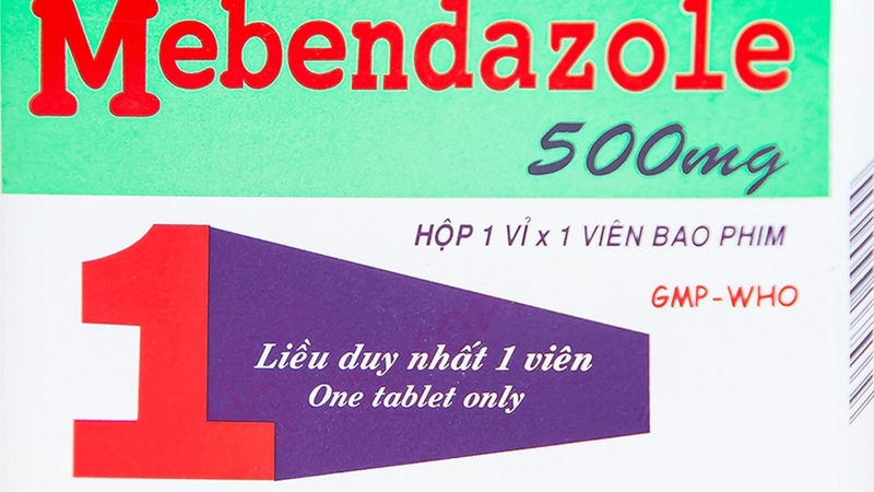 Mebendazole là câu trả lời cho câu hỏi bị nhiễm ký sinh trùng gây ngứa uống thuốc gì
