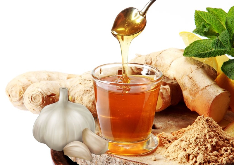 Bí quyết làm gừng tỏi mật ong hấp cách thủy chữa ho ngay tại nhà 3
