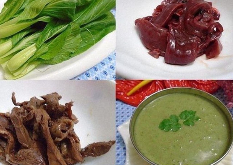 Bí quyết nấu cháo gan gà cho bé ăn dặm giúp bé khỏe mạnh, tăng cân 5