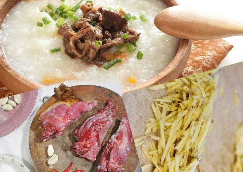Bí quyết nấu cháo thịt dê cho bé ăn dặm không bị hôi 2