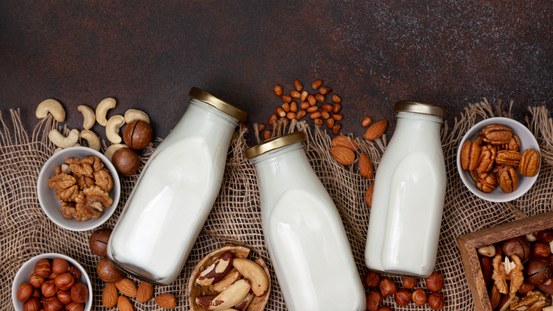 Các loại sữa từ hạnh nhân, đậu nành, đậu phộng… không làm tăng đường huyết quá nhanh