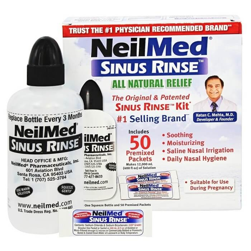 Mua Bình Rửa Mũi Neilmed Sinus Rinse chính hãng giá tốt tại nhà thuốc Long Châu