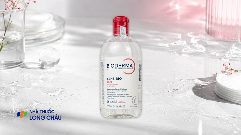 Nước tẩy trang Bioderma Sensibio H2O