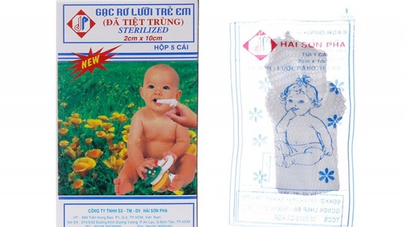 Bộ sản phẩm rơ lưỡi cho trẻ sơ sinh nhà nào cũng cần có 2