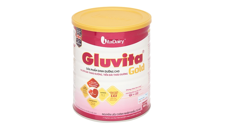Bổ sung dinh dưỡng cho người bị tiểu đường với Sữa Vitadairy Gluvita Gold 900g 1