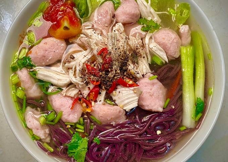 Bánh canh gạo lứt thơm ngon tốt cho sức khoẻ của cả gia đình