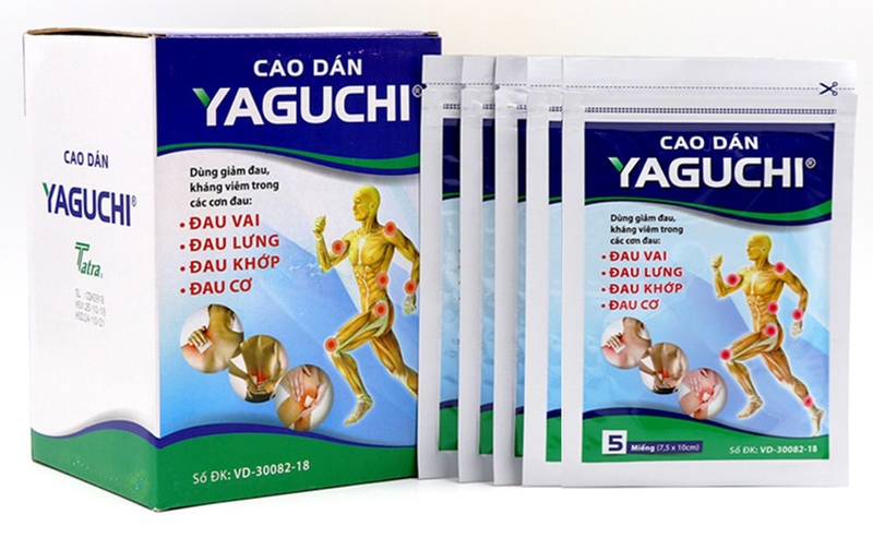 Bỏ túi danh sách cao dán giảm đau mỏi vai gáy an toàn