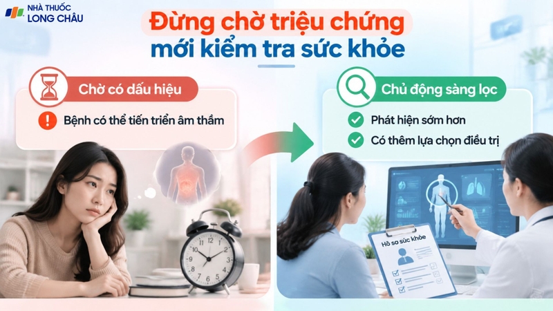 Sàng lọc sớm giúp phát hiện nguy cơ ung thư và nâng cao cơ hội điều trị