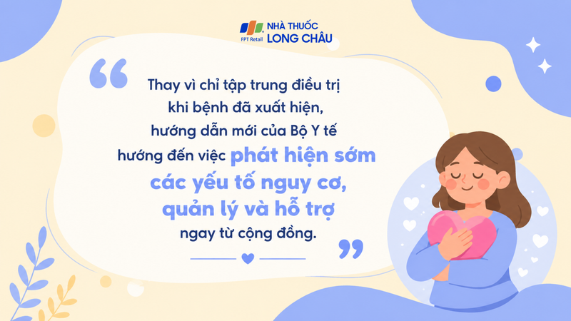 Hướng dẫn mới đang hướng đến việc phát hiện sớm các yếu tố nguy cơ