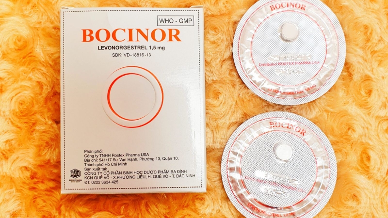 Bocinor và những điều cần biết về thuốc tránh thai khẩn cấp trong vòng 72 giờ 1