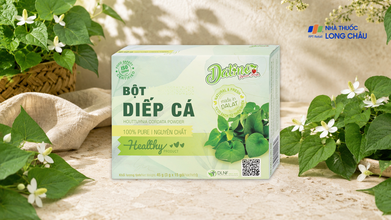 Bột rau diếp cá nguyên chất Datino