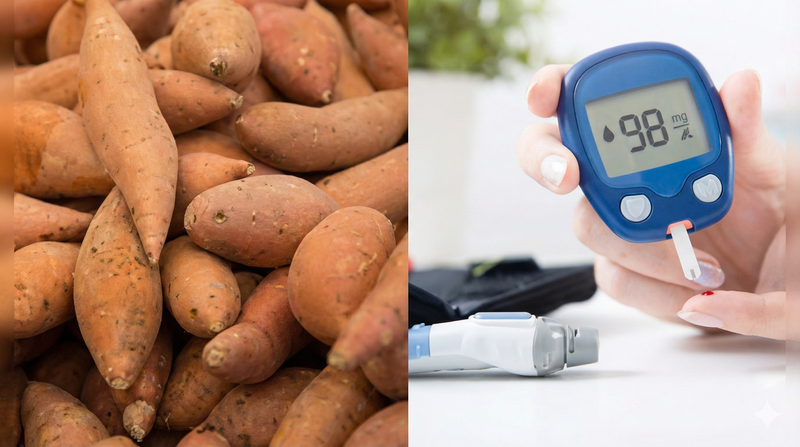 Bột khoai lang giúp ổn định chỉ số đường huyết