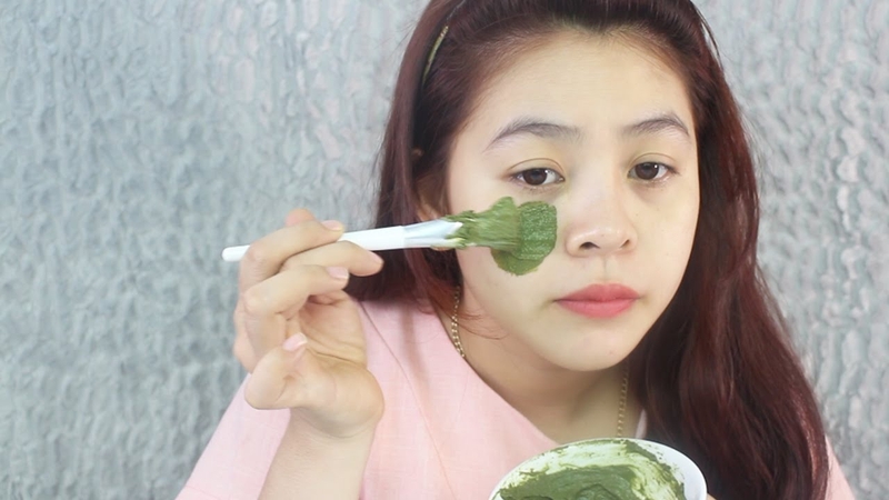 Công dụng làm đẹp từ bột trà xanh với sữa tươi không đường 1