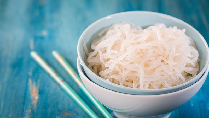 Bún nưa là thực phẩm ít calo có mặt trong nhiều chế độ ăn kiêng