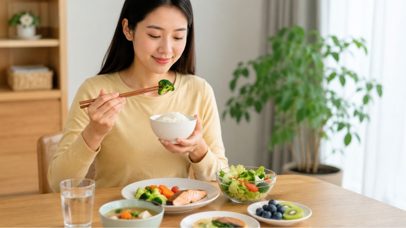 Ăn uống điều độ và nghỉ ngơi hợp lý giúp cải thiện triệu chứng hiệu quả