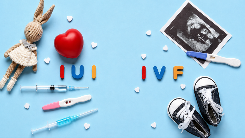 IUI và IVF khác nhau về quy trình, mức độ can thiệp và chỉ định