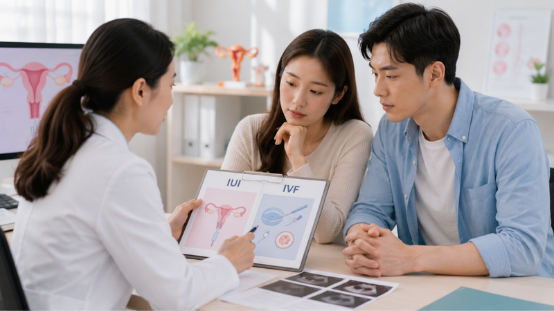 Lựa chọn IUI hay IVF cần dựa trên tình trạng sinh sản của từng cặp vợ chồng
